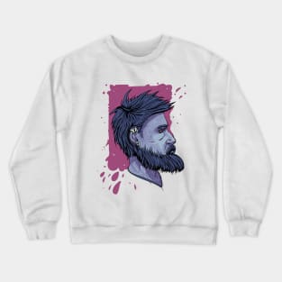 Beard man Crewneck Sweatshirt